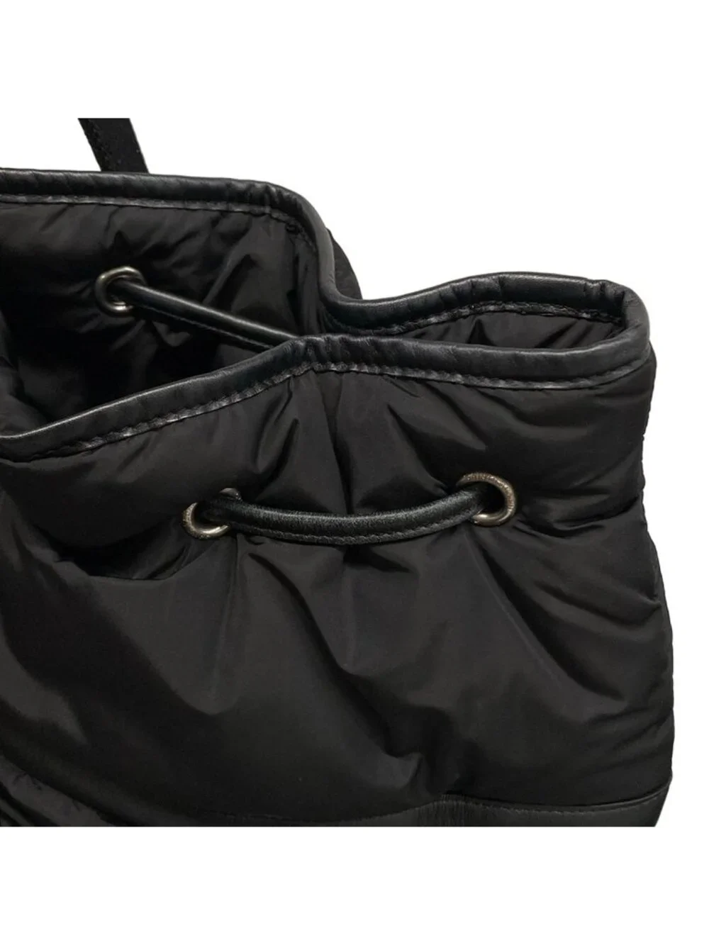 Saint Laurent Paris Shoulder Bag Rive Gauche Black Leather